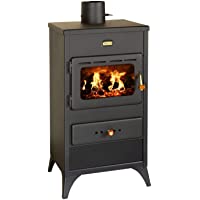 Estufa de leña 9 kW Potencia de calefacción Combustible Sólido Quemador de madera Modelo Prity K1E